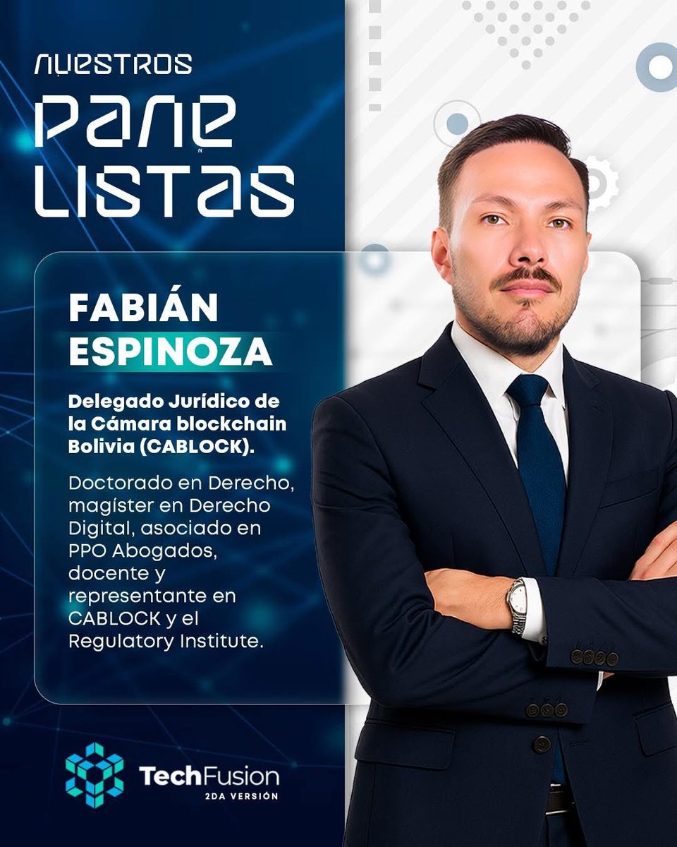 🔔 Interesante evento en La Paz sobre Nuevas Tecnologías #TechFusion
🗓️ 25 de abril
🕔 17:00 – 21:00
📍 Auditorio Banco Ecofuturo (Av. Sánchez Bustamante N°302 esquina Calle 9 de Calacoto), La Paz
🎟️ Entrada libre con registro previo

Regístrate aquí:
🔗 lnkd.in/eXgDcSeW