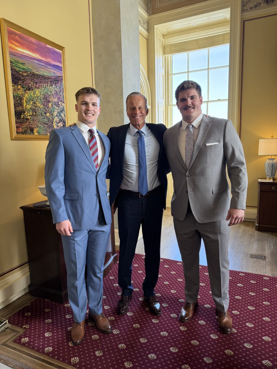 Congratulations to Grey Zabel from Pierre on being selected in the first round of the NFL Draft by the Seattle Seahawks.
 
All of South Dakota is proud and is rooting for you.