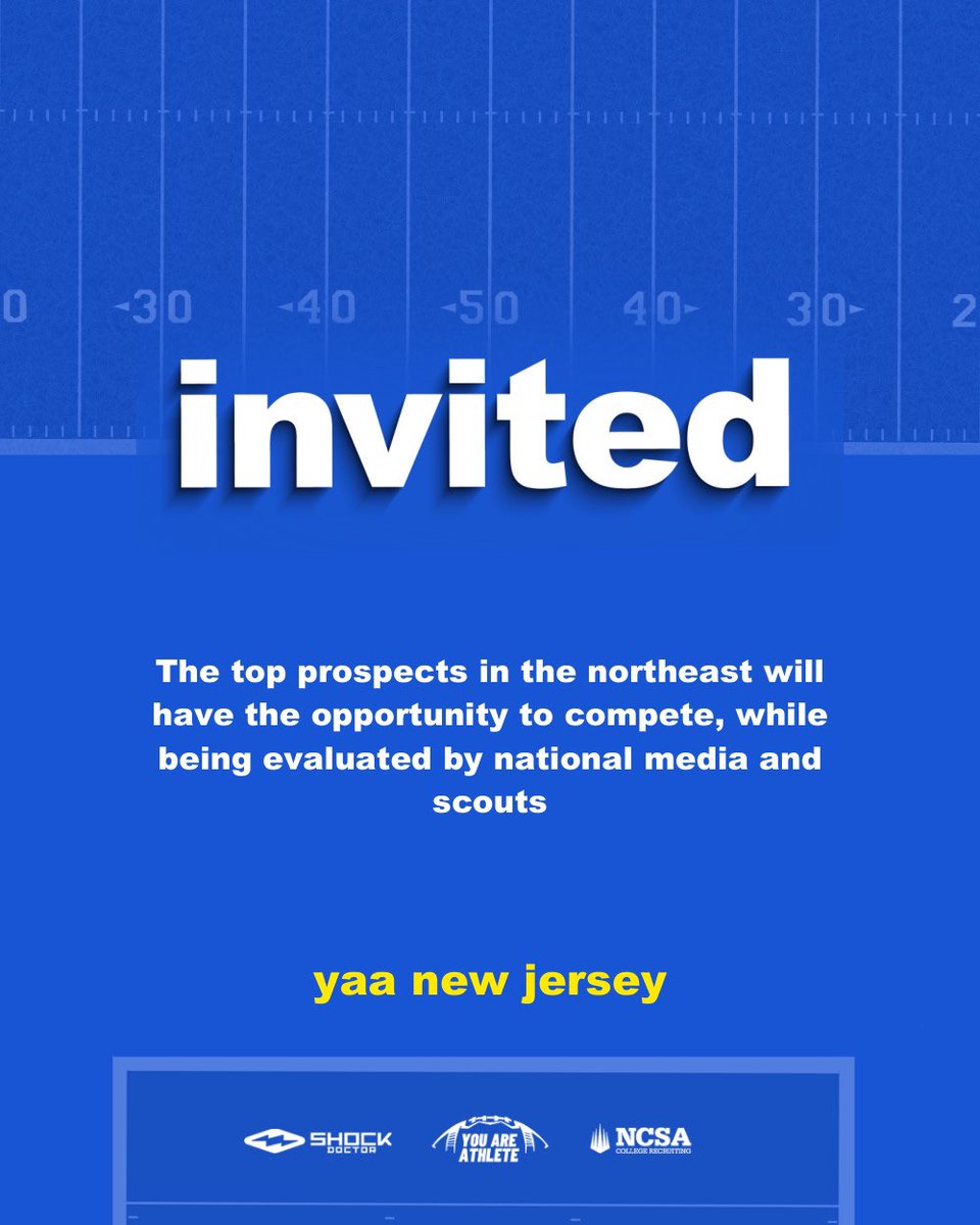 Thank you <a href="/youareathlete/">You Are Athlete</a> for the camp invite. <a href="/SportPrepX/">SportPrepX</a> <a href="/footballcoach79/">coachweider</a>