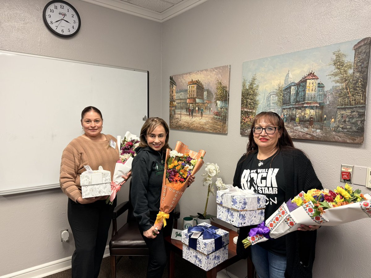 Edison Middle School (@edison_school) on Twitter photo ๐ Huge shoutout to my incredible office staff during Administrative Professional Week! You are the heart of our school, always welcoming parents with a smile and bringing positive energy.  Thank you Ms. Ramirez, Ms. Aldrett, and Ms. Marquez for your outstanding dedication! ๐
 ๐ Huge shoutout to my incredible office staff during Administrative Professional Week! You are the heart of our school, always welcoming parents with a smile and bringing positive energy.  Thank you Ms. Ramirez, Ms. Aldrett, and Ms. Marquez for your outstanding dedication! ๐