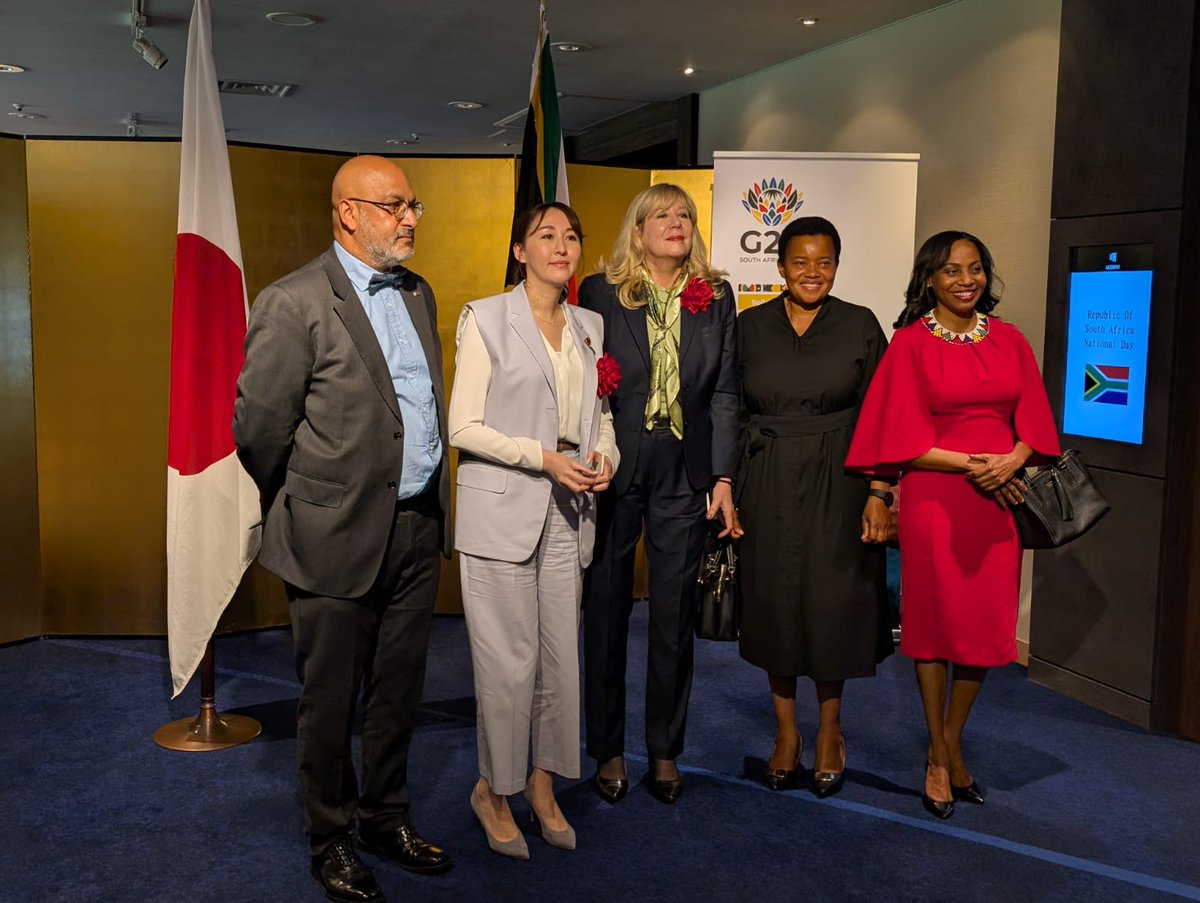 South African Embassy, Japan tweet media