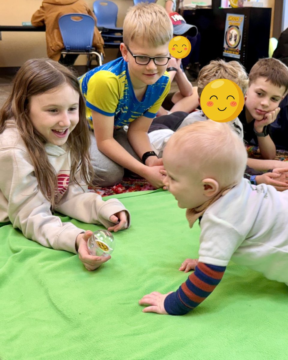 RootsofEmpathy's tweet photo. In Roots of Empathy, students discover the power of expressing their feelings in a supportive environment. By sharing emotions, they build a strong foundation of self-awareness and empathy, which helps them to make and keep friends.

Having a friend supports children's wellbeing 🌱

Help us grow the next generation of empathic leaders—donate today: https://t.co/z63wmj7jnH