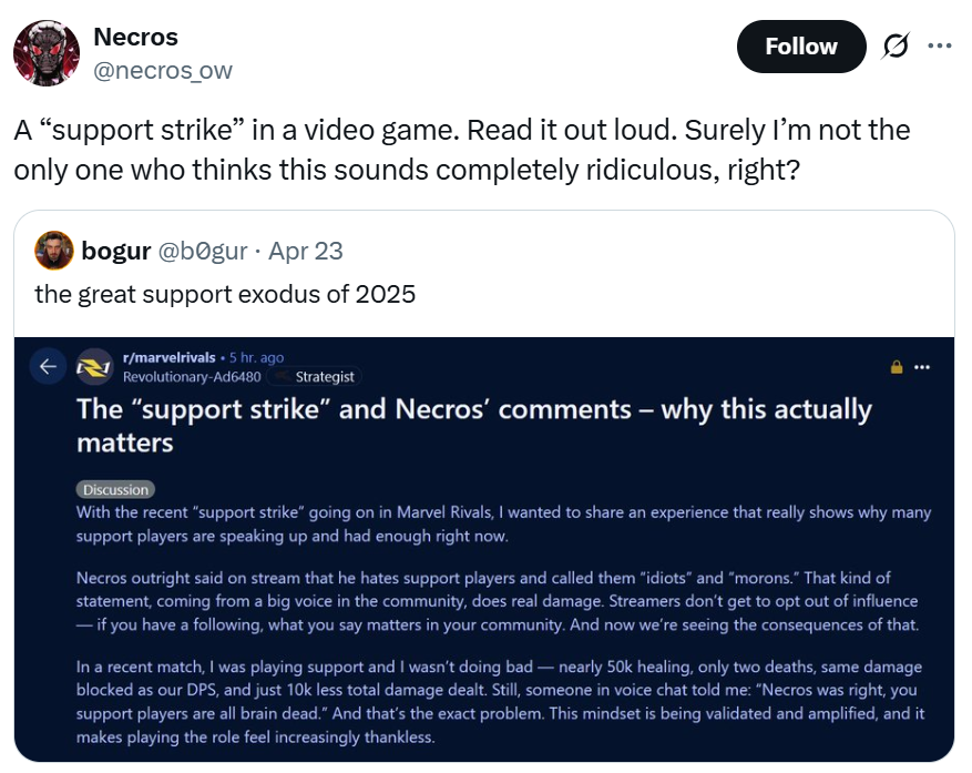 Marvel Rivals Intel tweet media