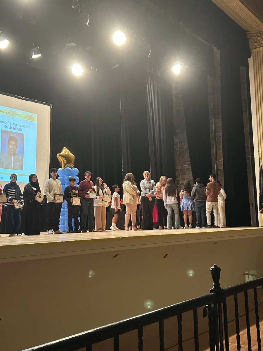 Congratulations to Adriannys, our Outstanding English Learner from <a href="/OPS_Morton/">OPS Morton Middle</a>!!! We braved the storm to get her award at the district celebration tonight.