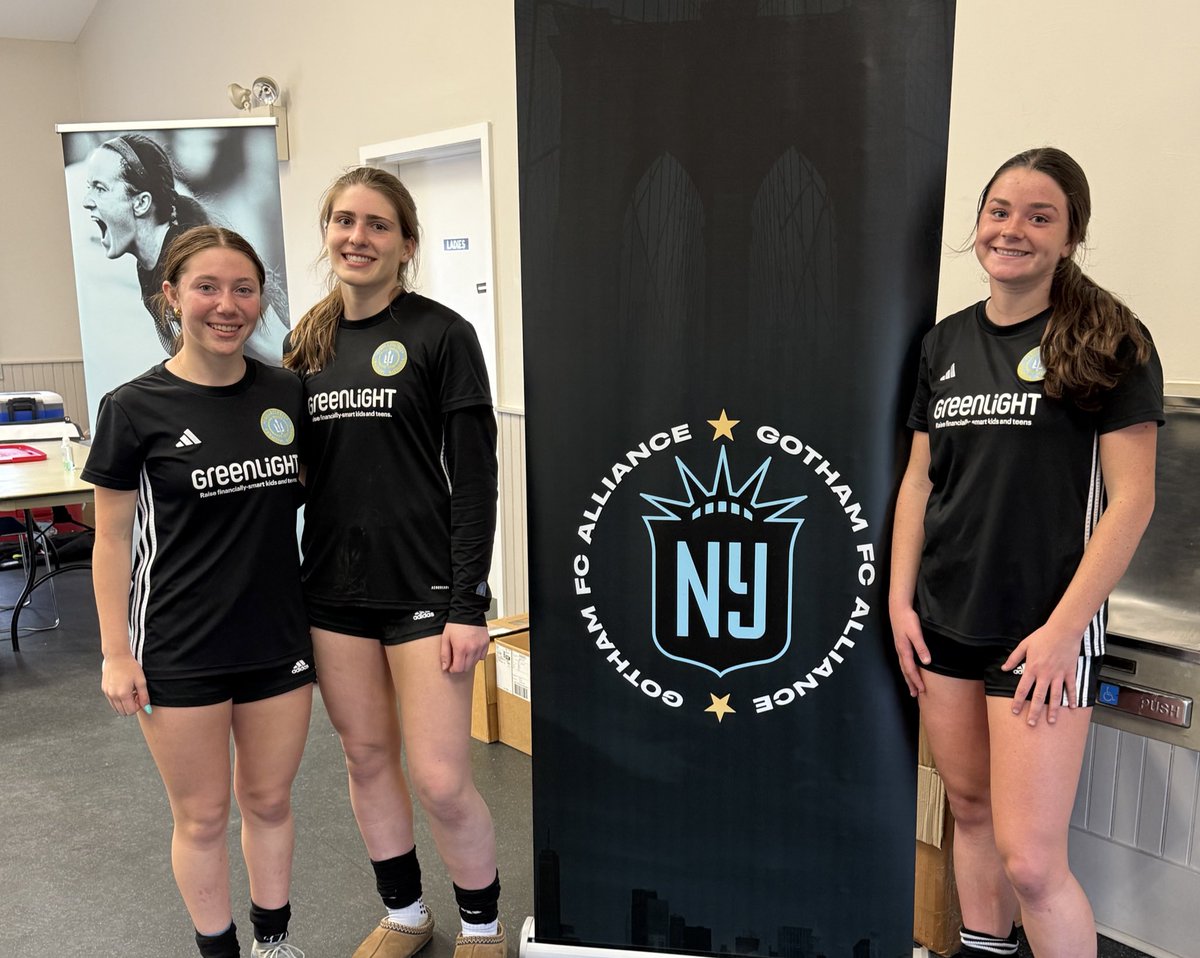 KieraSleicher's tweet photo. Honored to be selected for the @GothamFC Centers of Excellence training.  Even more special to share it with teammates from @UkrNationalsSC & @CBEastGSoccer 
who push me to be my best every day. Thankful for this  incredible experience!
@NWSL @RyleighBakley2 @mollypullar2027 @MiaForney2027 @taylorroumy @ellaroumy