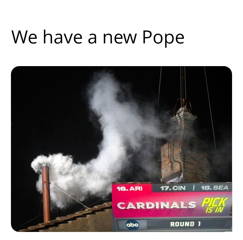 #nfldraft25 #Pope #conclave
