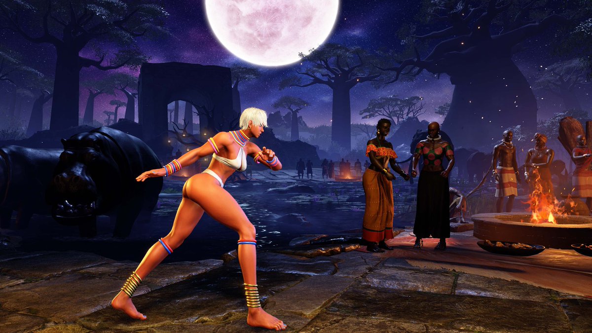 This is the right look for Elena...
anything else just anit right.
Say what you want about Capcom.
But at least they keep their legacy players in mind.
Unlike other fighting games...