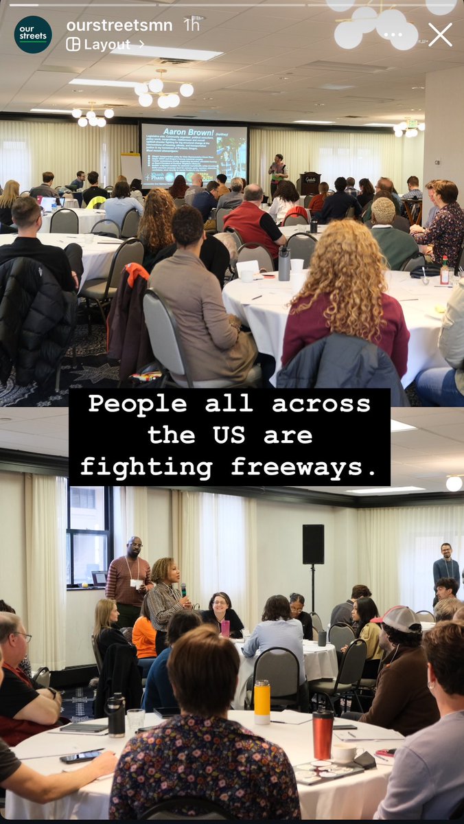 Reimagine175's tweet photo. Day one of communities over highways was so energizing! We are excited to bring what we learn back with us to st pete!  Thank you @americawalks @ourstreetsmn https://t.co/iW7vCk3b9E