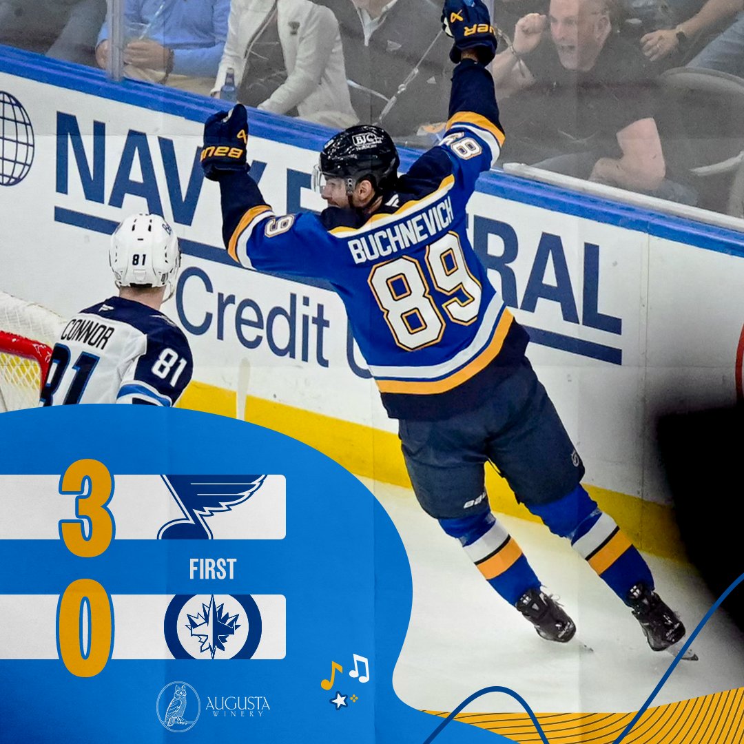 Starting strong 🚨🚨🚨 #stlblues