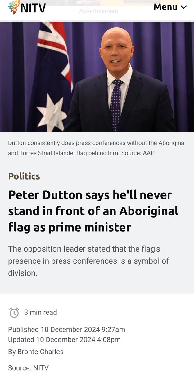 shanebazzi's tweet photo. Dutton, who has made many racist comments/policies, who boycotted the Apology to the Stolen Generations, opposed the voice, who’ll refuse to stand in front of an Aboriginal flag as PM, who preferenced One Nation, said this about Welcome to Country in 2010 https://t.co/lm6MHxZgml https://t.co/j4dRUKf7Ix