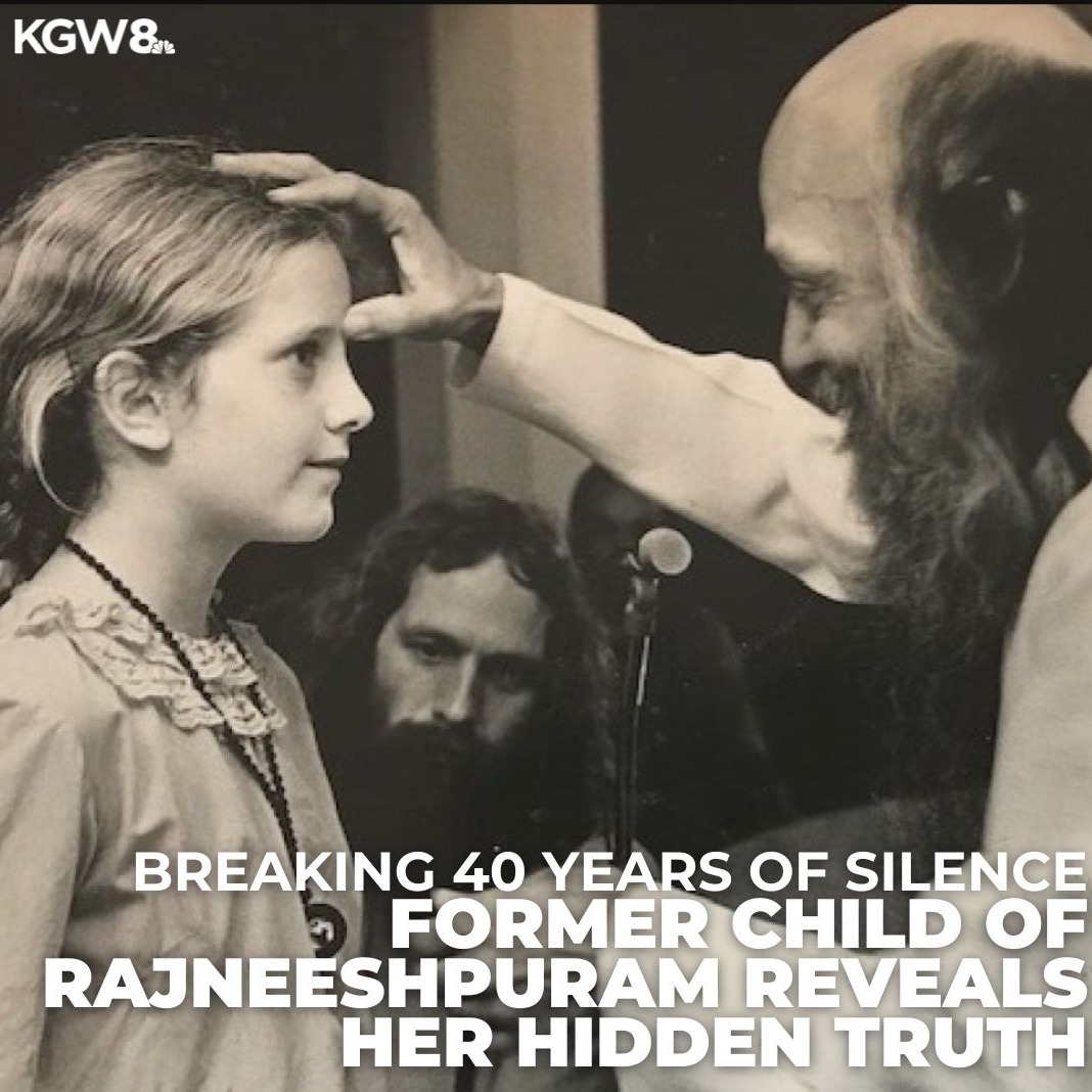 40 years later, Sarito Carroll, who grew up in Rajneeshpuram as a child, breaks her silence. Hear her story tonight at 8 p.m. on the KGW+ TV app via Roku, Apple TV and Fire TV.