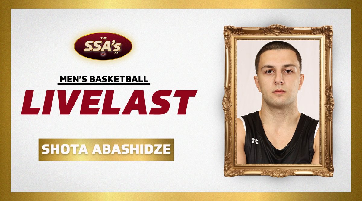 They owned the court all season long! Big congrats to our 2025 SSA's Men's Basketball winners!

#BoltsUp⚡️