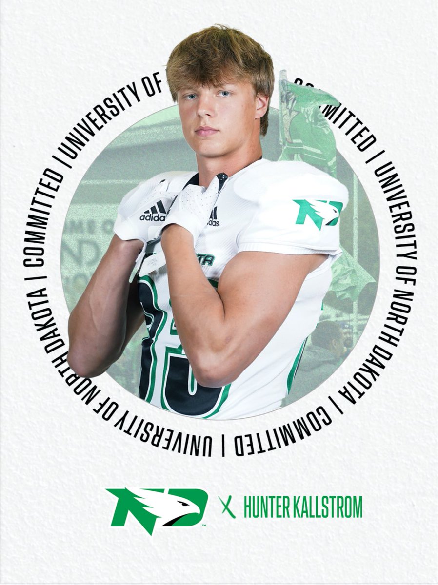 Hunter Kallstrom (@kallstromhunter) on Twitter photo Everything happens for a reason, trust God’s plan! Thank you <a href="/UNDfootball/">North Dakota Football</a> <a href="/ghaugii7/">Gordie Haug</a> <a href="/Coach_SchmidtE/">Eric Schmidt</a> <a href="/IsaacFruechte14/">Isaac Fruechte</a> for the opportunity. Everything happens for a reason, trust God’s plan! Thank you <a href="/UNDfootball/">North Dakota Football</a> <a href="/ghaugii7/">Gordie Haug</a> <a href="/Coach_SchmidtE/">Eric Schmidt</a> <a href="/IsaacFruechte14/">Isaac Fruechte</a> for the opportunity.