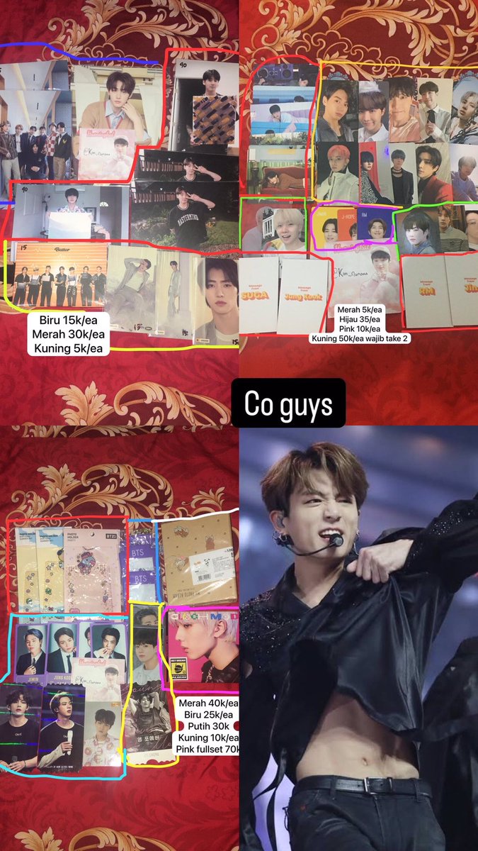 lauraYN00l's tweet image. 🔥WTS (WANT TO SELL)🔥
Harga sudah murah no nego,di jual karena ndk ke urus!!!

🏠Dome kalbar
🍊co oren
✅admin packing
✅ take byk wajib Dp
😘Dpt freebis 

WTS #wtspcbts #pcbts #photocard