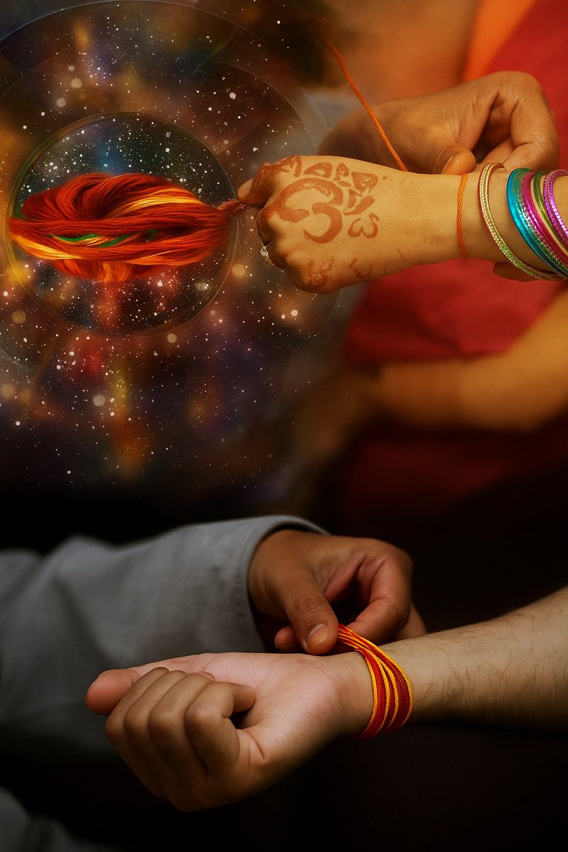 कलावे (मौली) का वैज्ञानिक और धार्मिक महत्व

रक्षा, श्रद्धा और ऊर्जा का पवित्र सूत्र...🔴🧵