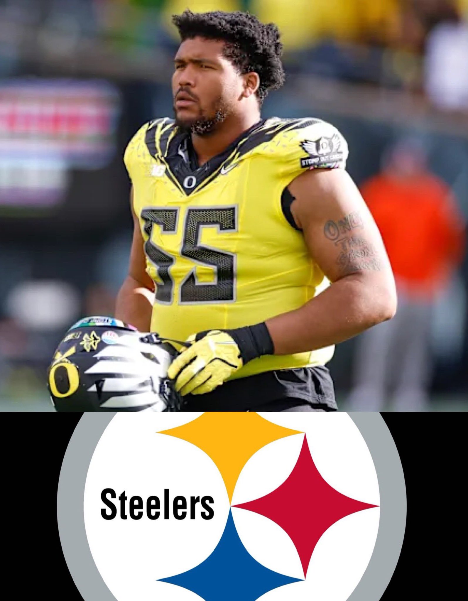 Holy Roller NFL on X: "¡¡LOS PITTSBURGH #STEELERS SELECCIONAN AL DT DERRICK HARMON CON EL PICK NO. 21 DEL #NFLDRAFT!! — VENTAJAS: ✓Fuerza de juego ✓Longitud ✓Juego de manos — DESVENTAJAS: ❌Primer