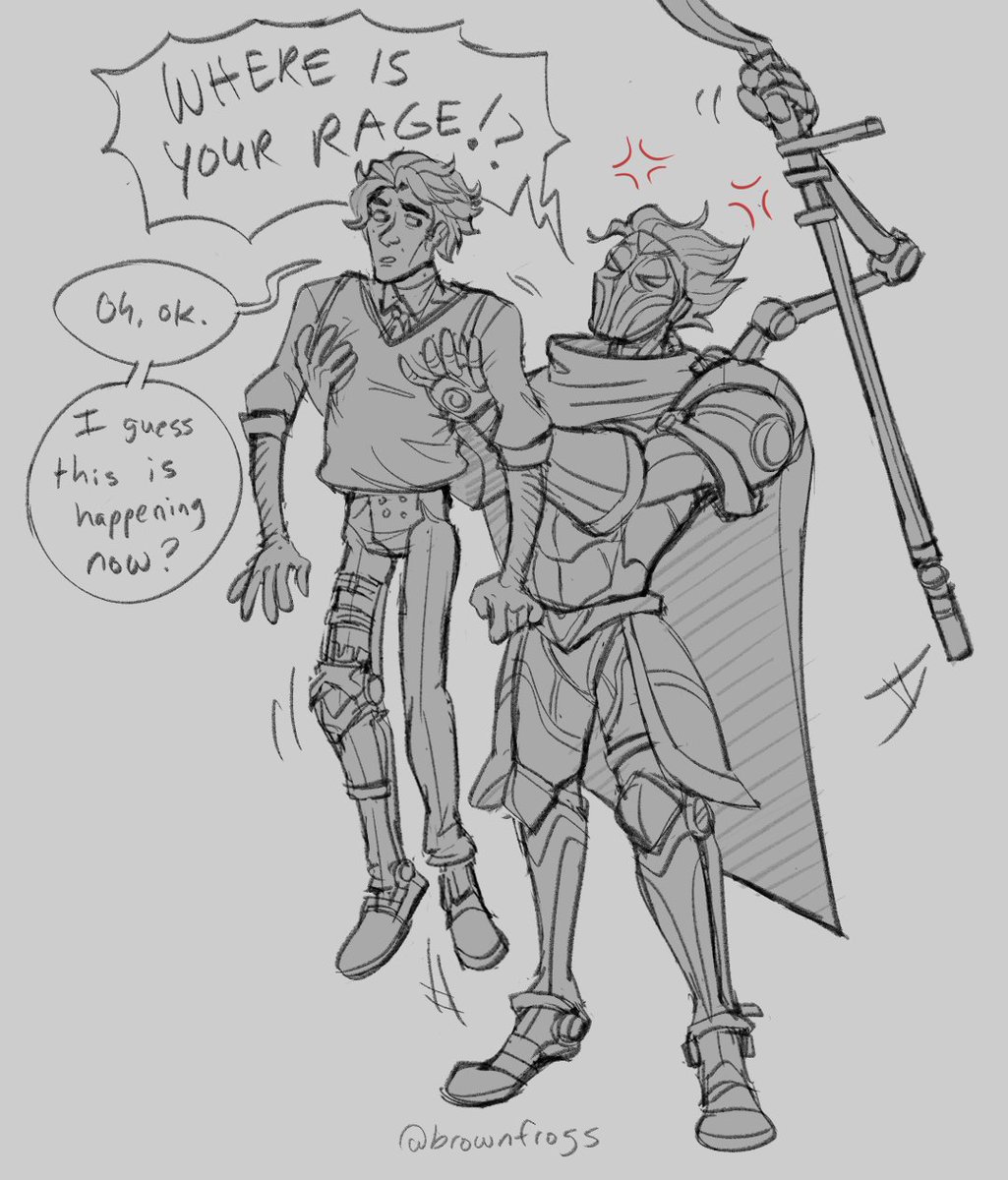 brownfrogs's tweet photo. [#arcane, #viktor,#machineherald] 
picks you up like a stray cat https://t.co/4DphIfOEUq