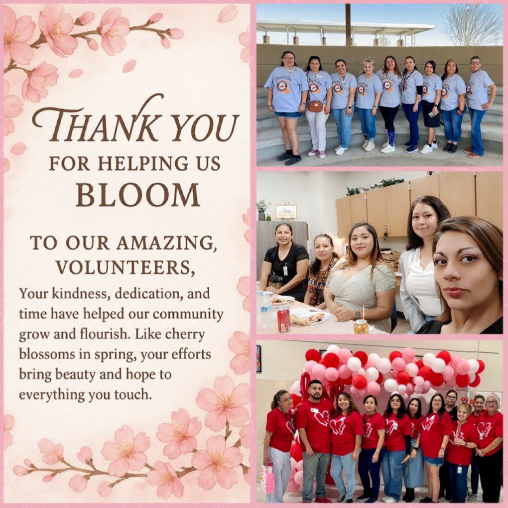 Karina Saldivar Huerta (@cis_ksaldivar) on Twitter photo 🌸Thank you for being the heart and soul of our mission. Your efforts not only make a difference—they inspire
an unwavering sense of dedication, compassion, and generosity to our Cowboys community. Happy Volunteer Appreciation Week!!
<a href="/RiversideEleme2/">Riverside Elementary School</a> <a href="/UrenoOlivas/">Claudia Ureno-Olivas</a> <a href="/YISDVolunteers/">YISD Volunteers</a> 🌸Thank you for being the heart and soul of our mission. Your efforts not only make a difference—they inspire
an unwavering sense of dedication, compassion, and generosity to our Cowboys community. Happy Volunteer Appreciation Week!!
<a href="/RiversideEleme2/">Riverside Elementary School</a> <a href="/UrenoOlivas/">Claudia Ureno-Olivas</a> <a href="/YISDVolunteers/">YISD Volunteers</a>