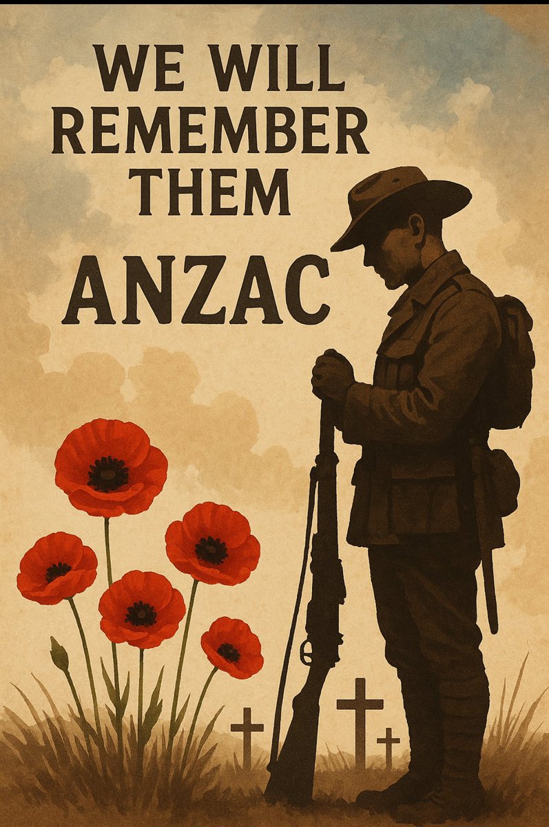 Lest we forget #AnzacDay2025