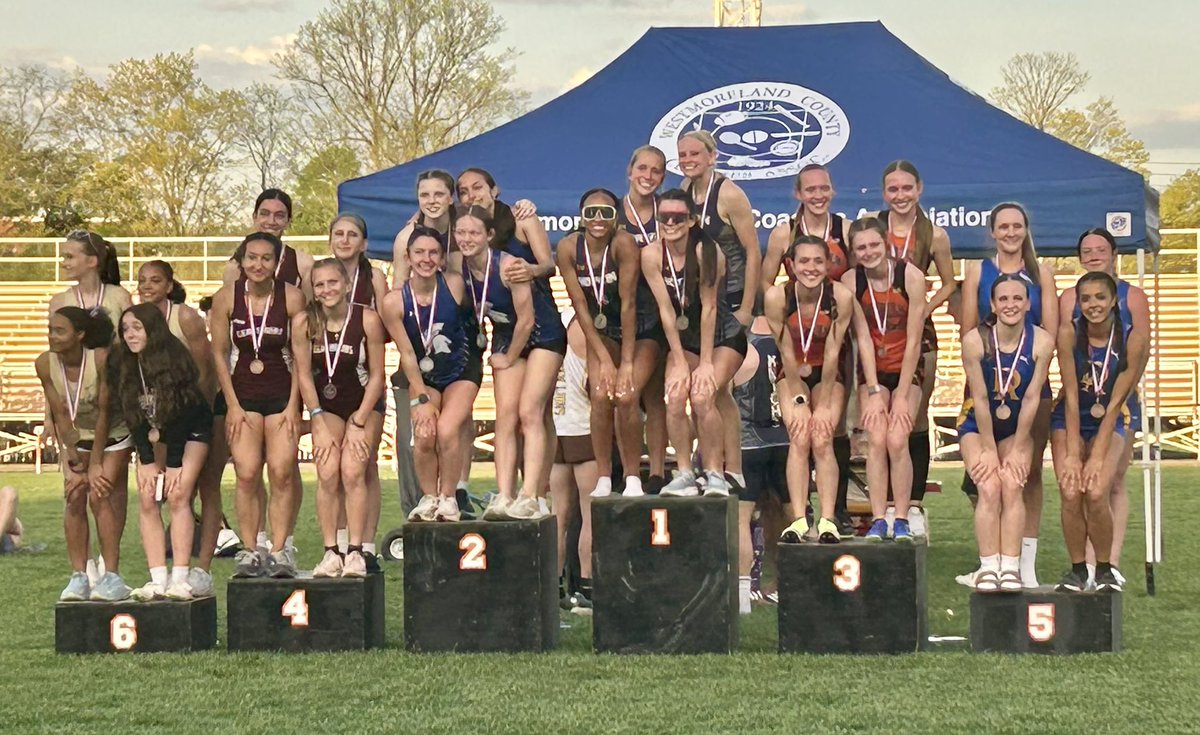 GCCHS Track & Field (@gcchstrack) on Twitter photo EXTRA SPECIAL Congrats to the Girls 4X1 Relay🥇(Georgia Evans,SashaHoffman,LiraBateson+
EvaDenis) and the Girls 4X4 Relay🥉(GeorgiaEvans,SashaHoffman,LiraBateson+JuliaStilley) both breaking School Records at WCCA!🔥👟
<a href="/county_coaches/">Westmoreland County Coaches Association</a> <a href="/WestmorelandSN/">Westmoreland Sports Network</a> <a href="/BillBeckner/">Bill Beckner</a> <a href="/CoachNixonTF/">Coach Nixon T&F/XC</a> EXTRA SPECIAL Congrats to the Girls 4X1 Relay🥇(Georgia Evans,SashaHoffman,LiraBateson+
EvaDenis) and the Girls 4X4 Relay🥉(GeorgiaEvans,SashaHoffman,LiraBateson+JuliaStilley) both breaking School Records at WCCA!🔥👟
<a href="/county_coaches/">Westmoreland County Coaches Association</a> <a href="/WestmorelandSN/">Westmoreland Sports Network</a> <a href="/BillBeckner/">Bill Beckner</a> <a href="/CoachNixonTF/">Coach Nixon T&F/XC</a>