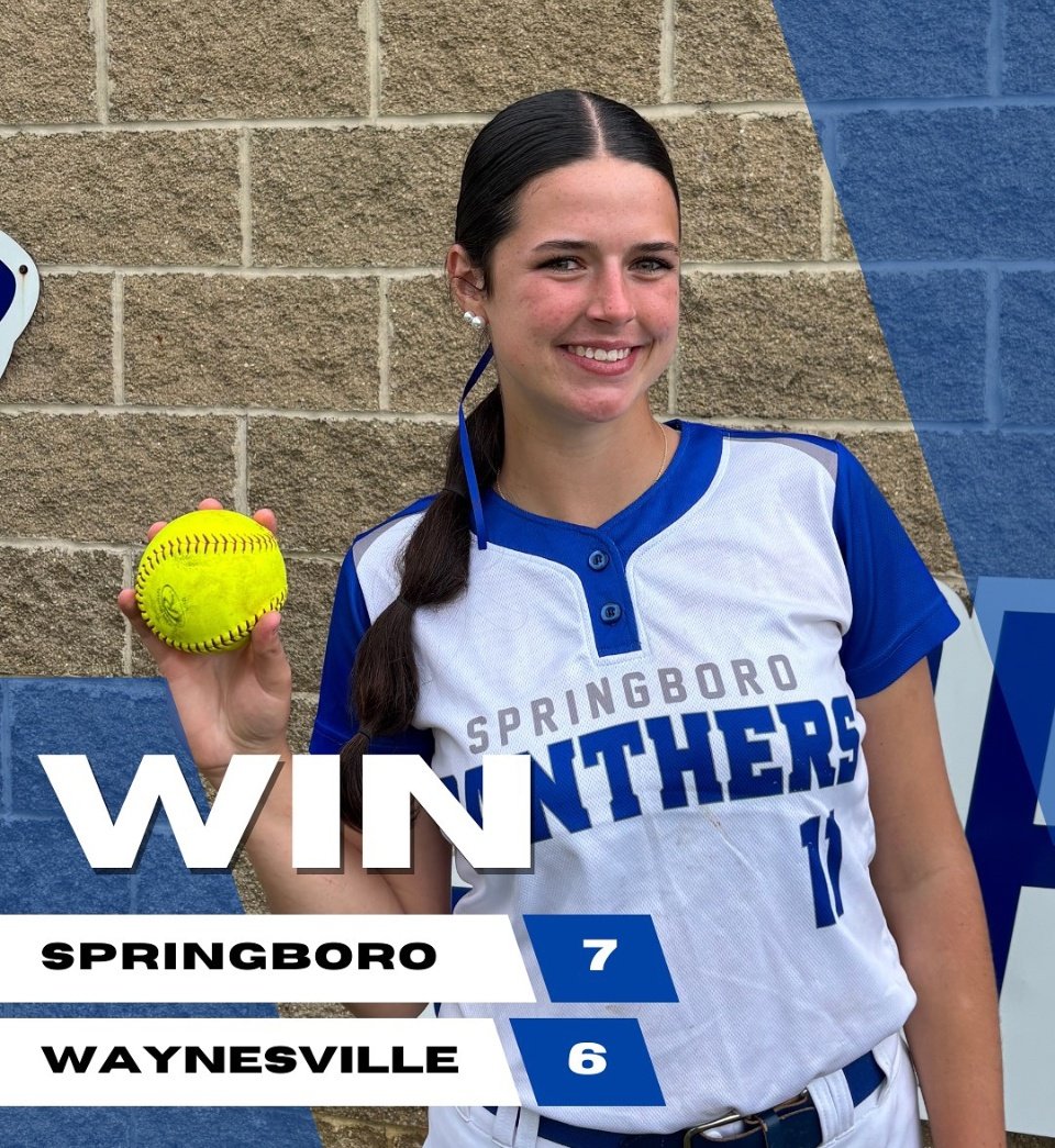SpringboroSB's tweet photo. Sr. Night W, Sr. lineup. Can't say enough great things about these players. Incredible people &amp; amazing on the field. #24 Turner on twice w/ the offensive hype alive! #18 Kim 2H, #1 Hornfeck 2H,1D, #11 Johnson 1H, 2 run HR!! 💣 #16 Jonas P CG with 5ks!

Thank you Srs 💙🖤 🤍 https://t.co/Y6fiQ5Ilk6