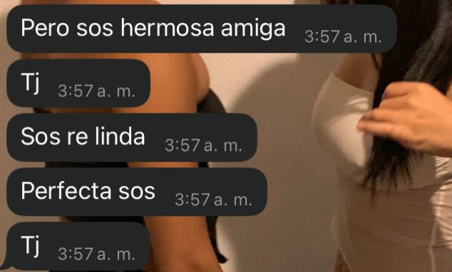 Y que vivan las amigas que te dicen cosas lindas siempre😍😍😍🥹🥹🥹🥹🤍🤍🤍🤍