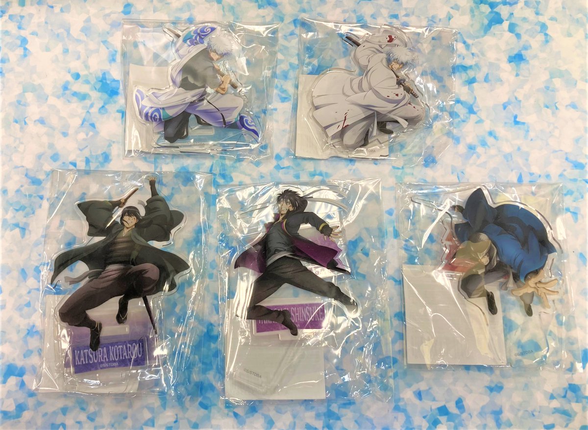 ◇入荷情報◇】 ⚔銀魂⚔戦闘ver. ✓アクリルスタンド ✓アクリルバー 