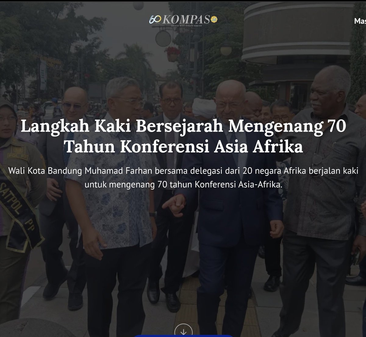 dinopattidjalal's tweet image. Saya menyayangkan kenapa Pemerintah tidak lakukan kegiatan apapun utk peringatan 70 tahun Konferensi Asia Afrika tahun ini, sementara Walikota Bandung, Tiongkok, bahkan Jerman, sejumlah ormas seperti @fpcindo, dan kampus UI melakukan acara peringatan. "Bandung Spirit" adalah ROH…