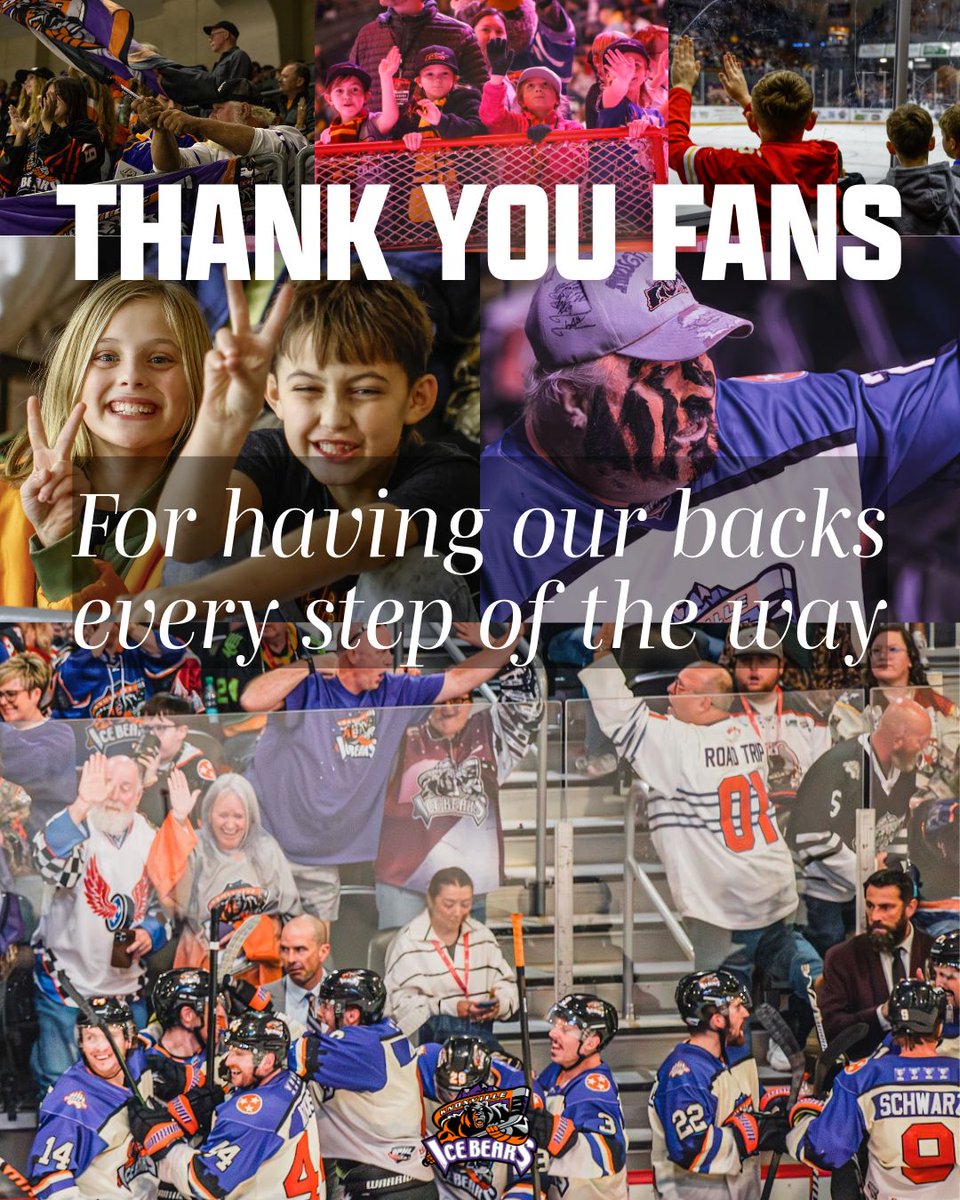 No one’s hurting more that we are, but we know you’re hurting, too.

No matter where we went, win or lose, you made us feel like we had home-ice advantage every game.

You shook the Civic Coliseum every night we were at home. You matched the energy of the host crowd — no matter
