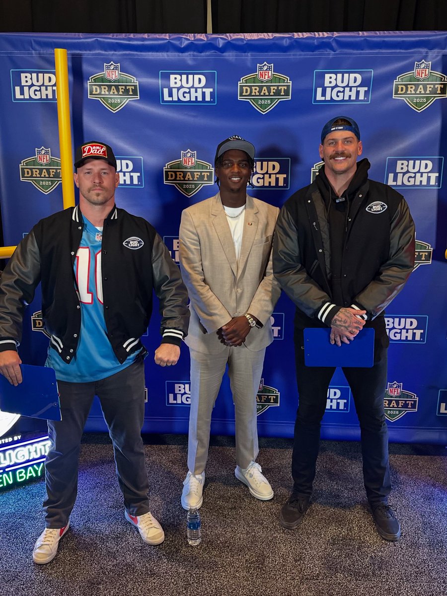 Titans number 1 overall pick Cam Ward 

<a href="/Titans/">Tennessee Titans</a>