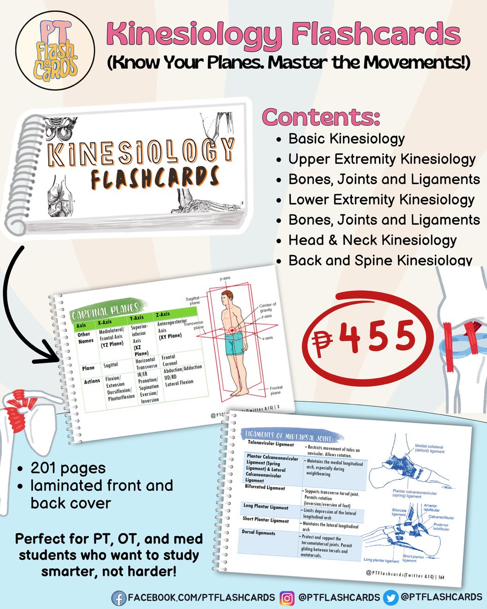 PT flashcards (@ptflashcards) on Twitter photo ๐งโโ๏ธ๐๐๐ซ๐๐ข๐ง๐๐ฅ ๐๐ฅ๐๐ง๐๐ฌ โ ๐๐ก๐ ๐๐จ๐๐ฒโ๐ฌ ๐๐๐ฉ ๐ญ๐จ ๐๐จ๐ฏ๐๐ฆ๐๐ง๐ญ
โจ Find this and more inside our ๐๐ข๐ง๐๐ฌ๐ข๐จ๐ฅ๐จ๐ ๐ฒ ๐
๐ฅ๐๐ฌ๐ก๐๐๐ซ๐๐ฌโ designed to simplify complex topics through visuals and quick recall guides. ๐งโโ๏ธ๐๐๐ซ๐๐ข๐ง๐๐ฅ ๐๐ฅ๐๐ง๐๐ฌ โ ๐๐ก๐ ๐๐จ๐๐ฒโ๐ฌ ๐๐๐ฉ ๐ญ๐จ ๐๐จ๐ฏ๐๐ฆ๐๐ง๐ญ
โจ Find this and more inside our ๐๐ข๐ง๐๐ฌ๐ข๐จ๐ฅ๐จ๐ ๐ฒ ๐
๐ฅ๐๐ฌ๐ก๐๐๐ซ๐๐ฌโ designed to simplify complex topics through visuals and quick recall guides.