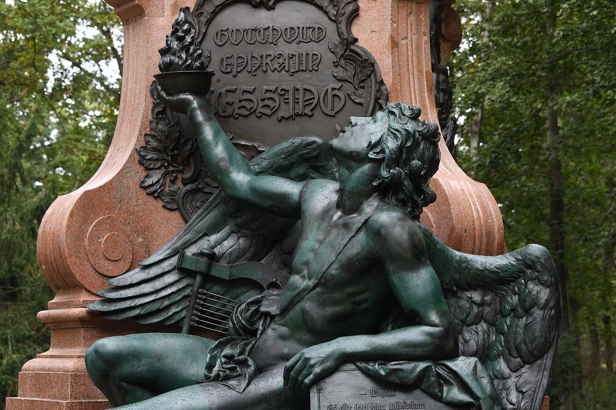 LessingWorkshop's tweet image. Am 14. Oktober 1890 wurde das Lessing-Denkmal am südöstlichen Rand des Großen Tiergartens in Berlin eingeweiht.