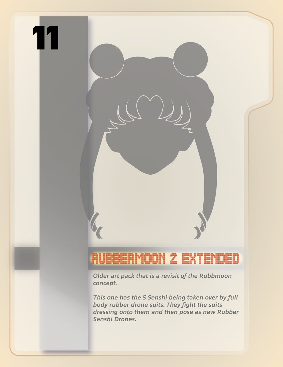 Three more packs on the new store. We have High Gloss Drones, New Years Bunny and Extended Rubbermoon. Reduced prices on these and Rubbermoon includes 1,2, and Gothmoon. payhip.com/bastianshop