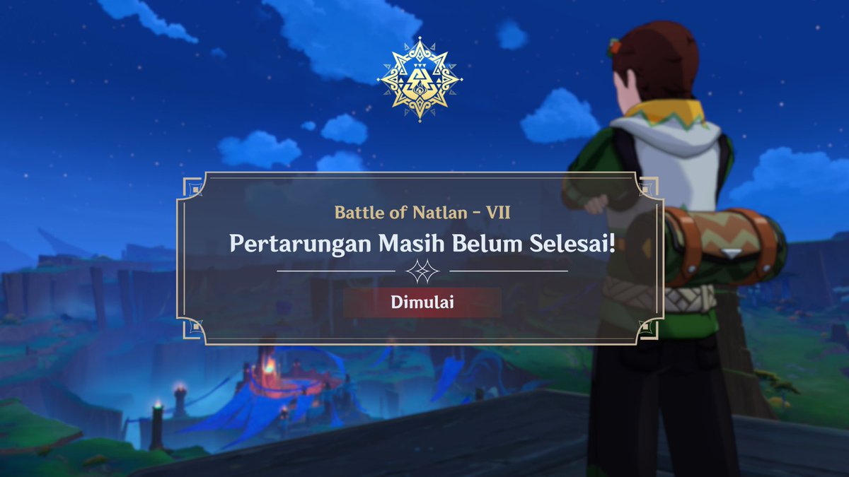 ㅤ
         𝐏𝐞𝐫𝐭𝐚𝐫𝐮𝐧𝐠𝐚𝐧 𝐌𝐚𝐬𝐢𝐡 𝐁𝐞𝐥𝐮𝐦 𝐒𝐞𝐥𝐞𝐬𝐚𝐢
         ㅤ  ㅤ       𝐐𝐮𝐞𝐬𝐭 𝐃𝐢𝐦𝐮𝐥𝐚𝐢!
  ㅤㅤ