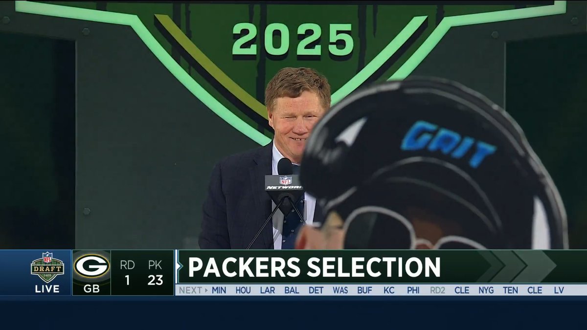 That's that GRIT

#NFLDraft