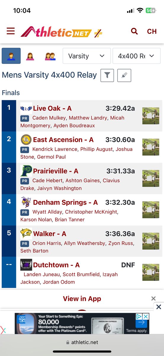 cadehebert123's tweet image. Ran the 4x400 in District tonight and got a 54 split. Got 3rd out of the whole district and regionals next week
#track #pvhs #sophomore