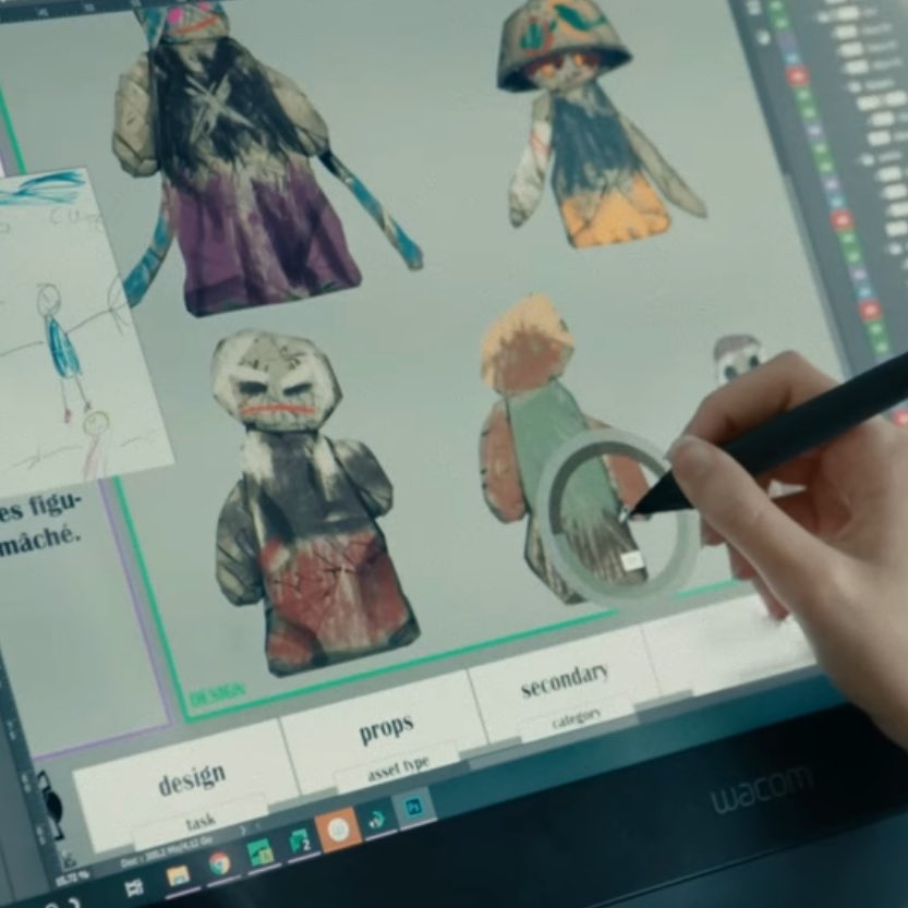 Remembering the BTS file titled ‘Isha_puppets_design’, with a doll that resembles Ekko. 

Jinx probably talked to Isha about Ekko often — and with fondness — which is why Isha created a kind-looking doll of him…. ☹️🥺