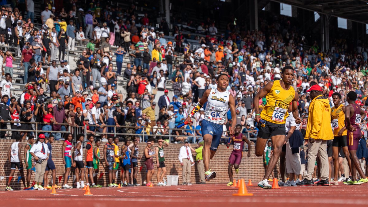 Penn Relays (@pennrelays) on Twitter photo Today's Attendance: 27,376
Thursday record at the Penn Relays presented by <a href="/Toyota/">Toyota USA</a>
#PennRelays Today's Attendance: 27,376
Thursday record at the Penn Relays presented by <a href="/Toyota/">Toyota USA</a>
#PennRelays