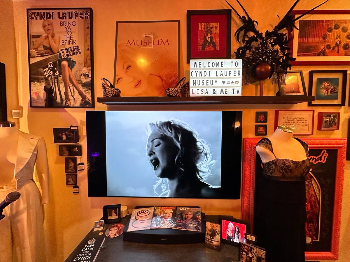 Cyndi Lauper Museum (@cyndimuseum) on Twitter photo Cyndi Lauper Museum featured on <a href="/CollectorsCall/">Collector's Call</a> Sunday 5/11 at 6:30pm EST: <a href="/MeTV/">MeTV</a>
Tour with me, Lisa Whelchel and <a href="/LiamMcEwan/">Liam McEwan</a> 💪🏻 Cyndi Lauper Museum featured on <a href="/CollectorsCall/">Collector's Call</a> Sunday 5/11 at 6:30pm EST: <a href="/MeTV/">MeTV</a>
Tour with me, Lisa Whelchel and <a href="/LiamMcEwan/">Liam McEwan</a> 💪🏻