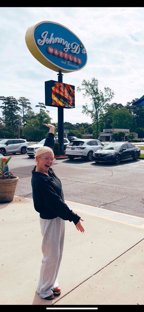 Johnny D’s Waffles is open 7am-2pm daily. Find us in Surfside, Myrtle Beach and North Myrtle Beach!