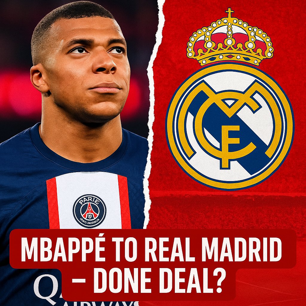 kamerwatchdog's tweet photo. Kylian Mbappé’s move to Real Madrid is reportedly finalized and set to be announced after the season ends. PSG are already hunting for a big-name replacement.#MbappeToReal #RealMadrid #MbappeTransfer #TransferRumors #FootballGossip #LaLigaNews #SoccerDrama #FootballBuzz #TransferDeadline #SportsUpdate