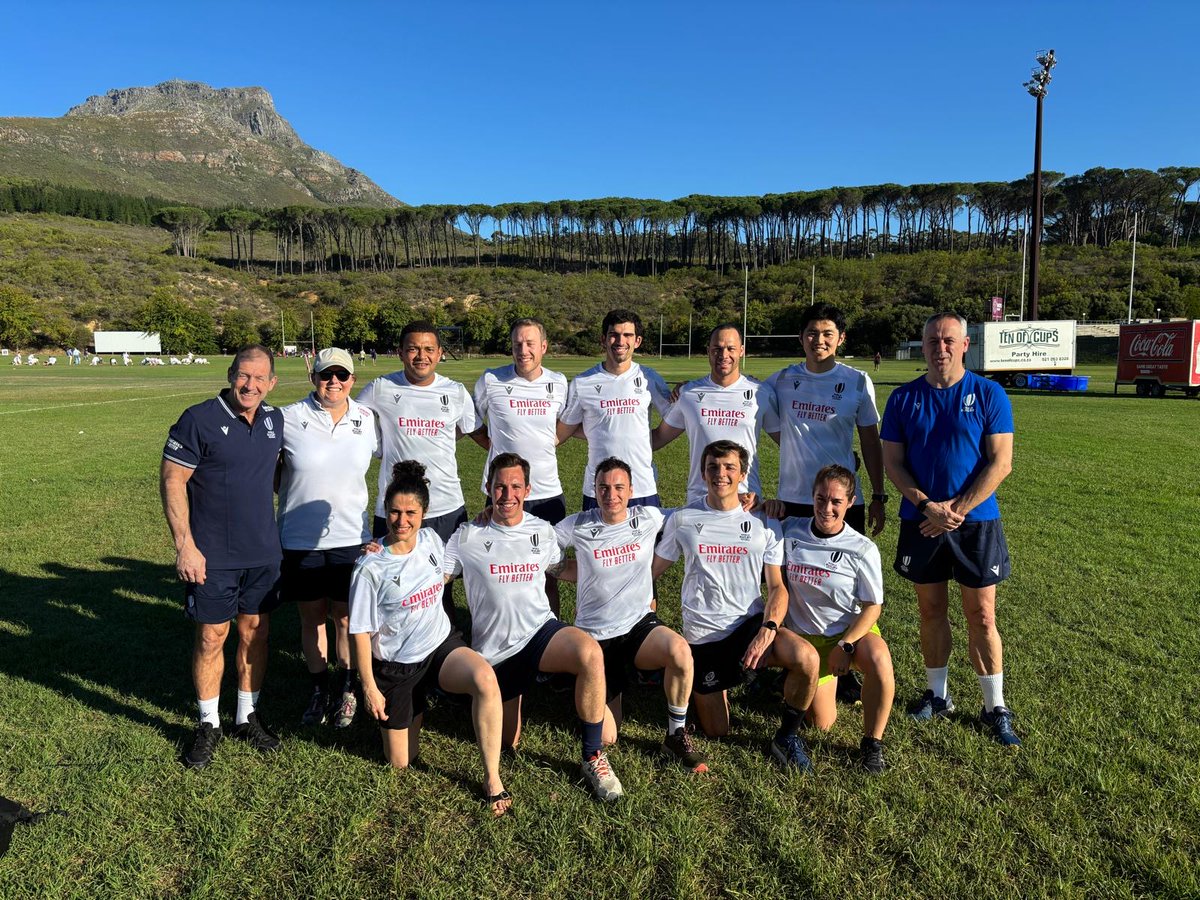 JapanRugbyMinna's tweet photo. 「レフリングの在り方や国際的な基準に触れることができ、大変有意義な経験となりました。」

南アフリカ🇿🇦で行われたWorld Rugby High Performance Match Official Academyに参加した ＃手束伊吹 レフリーよりレポートが届きました✨

詳細は💁
https://t.co/WTkCu888SN

＃みんなでラグビー https://t.co/PsHaoDgXtU