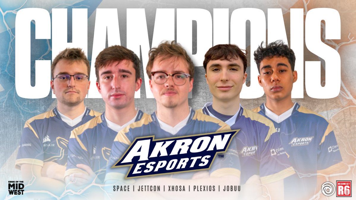MidwestR6's tweet image. THE DYNASTY BELONGS TO @ZipsEsports! ๐
3x #MWR6 CHAMPIONS ๐
๐@spacer6s
๐@JettCon_
๐@XhosaR6
๐@plexioss
๐@Jobuu915
@R6esportsNA | #RainbowSixSiege
