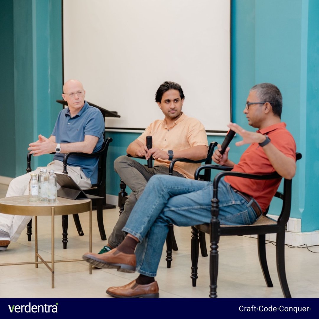 verdentra's tweet photo. #Throwback to a powerful evening of AI insights in Colombo!
Our CTO, @anuradha, joined Velaris for an exclusive panel on the future of AI and its real-world applications in customer operations.
#Verdentra #AIinBusiness #ArtificialIntelligence #CustomerOperations #Leadership https://t.co/9viatibu2G