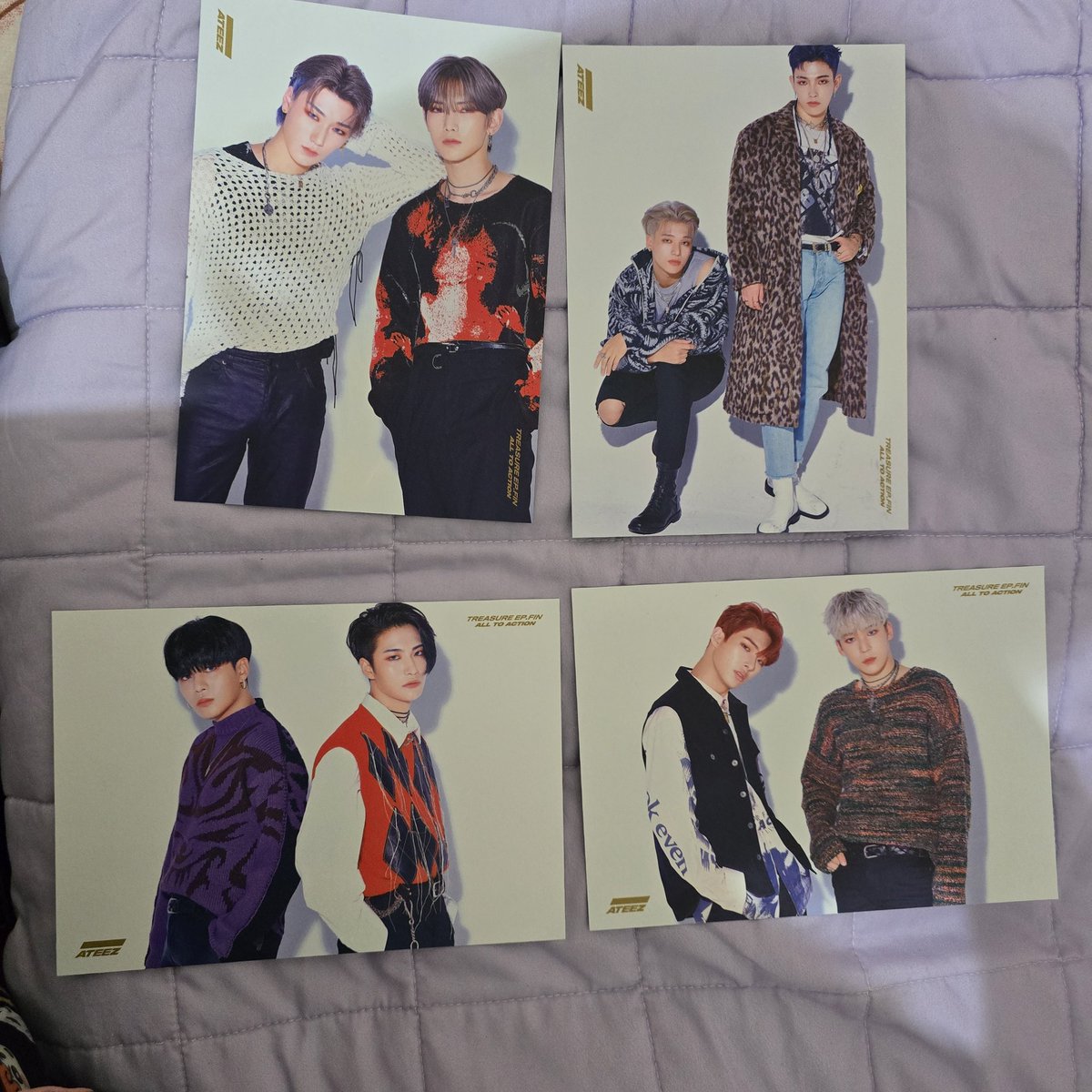 duwiedwi's tweet photo. WTS preloved full set Ateez album - Treasure ep. Fin : All to Action

200k
Free ong : jabodetabek
❌️ oren
Dom : Jkt

Minat : DM dulu ya. 
#ateezalbum #ateeztreasure #ateezasiatourdemand #ateezindonesia https://t.co/V7aQCoRGVM