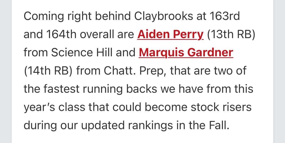 Very thankful to be ranked as the 13th best RB in Tennessee! Gonna keep working and getting better everyday, only up from here. <a href="/CSmithScout/">Chris Smith</a> <a href="/PrepRedzoneTN/">Prep Redzone Tennessee</a> <a href="/PrepRedzone/">Prep Redzone 🏈</a> <a href="/5StarPreps/">5Star Preps</a>