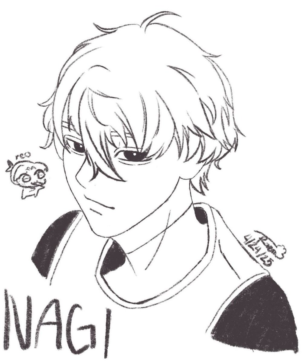 Guess who's been into blue lock lately....
#bluelock #nagiseishiro