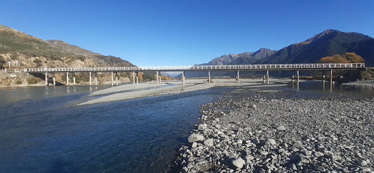 Early Aotearoa New Zealand (@zealandearly) on Twitter photo Mt White Bridge, Waimakariri River, Arthur's Pass area. A category II structure on the register of Heritage NZ (KiwiRail), providing access to various tramps. Finished ca. 1877, but strengthened/updated over the years due to age, floods & increasing use (Christchurch Libraries). Mt White Bridge, Waimakariri River, Arthur's Pass area. A category II structure on the register of Heritage NZ (KiwiRail), providing access to various tramps. Finished ca. 1877, but strengthened/updated over the years due to age, floods & increasing use (Christchurch Libraries).