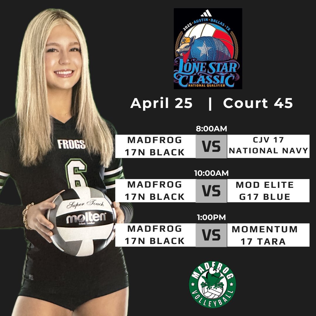 Here’s my schedule for day 1 of Lonestar Classic tomorrow!! So excited!!