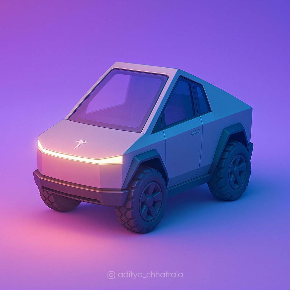 AdityaChhatrala's tweet image. Cute Tesla Cybertruck. Crafted with #chatgpt4o.
#cybertruck #tesla @Tesla @elonmusk